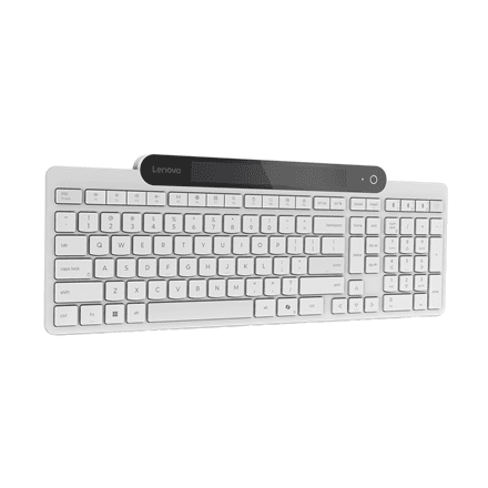 Lenovo 800 Self-Charging Wireless Keyboard White