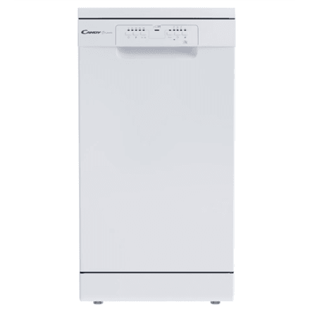 Candy Dishwasher | CDPH 2L1049W-01 | Free standing | Width 45 cm | Number of place settings 10 | Number of programs 5 | Energy efficiency class E | White