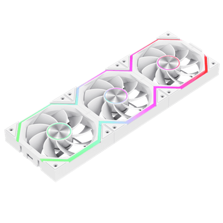 Korpuse ventilaator Gamemax FN12A-N2 WL-RW