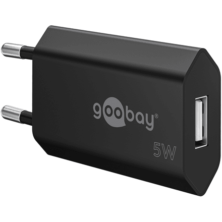 USB-toiteadapter Goobay 44949, USB-A, 5 V, must