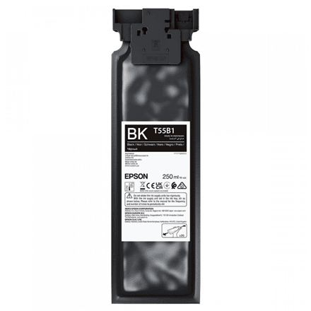 Epson T55B100 UltraChrome DG2 professional ink, black, 250 ml