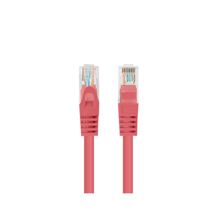 Võrgukaablid Lanberg CAT6 UTP, 1 m, 10 tk, punased
