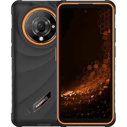 Hammer Iron 6 128 GB must 4G nutitelefon