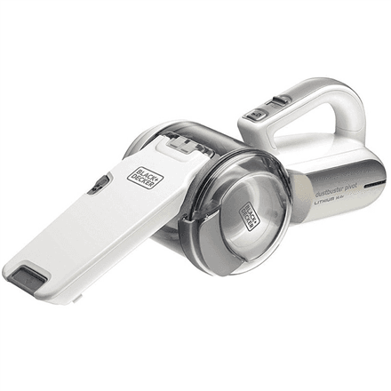 Black & Decker PV1820L-QW cordless vacuum, 18 V, 0.55 L, white