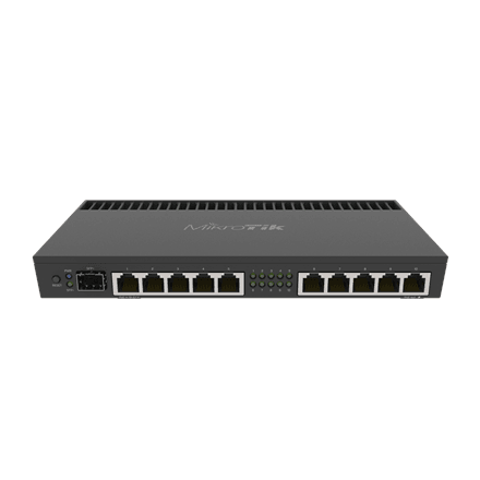 Mikrotik Wired Ethernet Router RB4011iGS+RM, Quad-core 1.4Ghz CPU, 1GB RAM, 512 MB, 1xSFP+, 1xSerial console port, PCB Temperature and Voltage Monitor, IP20, Cage and Desktop Case with Rack Ears, RouterOS L5 | MikroTik | Enthernet Router | RB4011iGS+RM | No Wi-Fi | 10/100/1000 Mbit/s | Ethernet LAN (RJ-45) ports 10 | Mesh Support No | MU-MiMO No | No mobile broadband | Antenna type No antenna | 12 month(s)