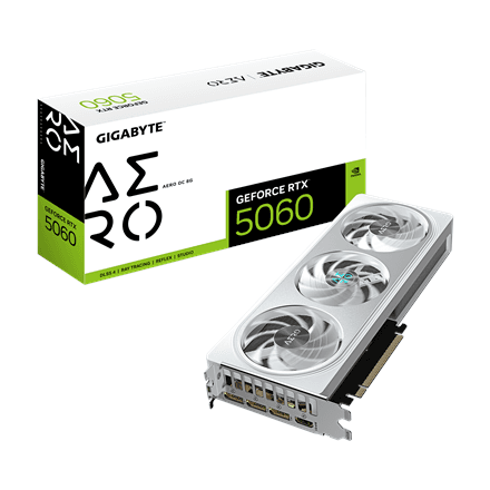 Gigabyte GeForce RTX 5060 AERO OC videokaart 8 GB GDDR7