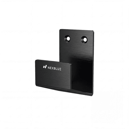 Kaablikonks NexBlue NBHOOK-BLACK, NexBlue laadijale, must