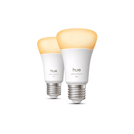 Philips Hue WA 810 A60 2P EU smart bulb, E27, 6 W