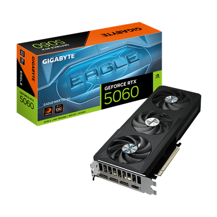 Gigabyte GeForce RTX 5060 EAGLE MAX OC videokaart 8 GB GDDR7