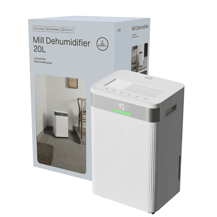 Õhukuivati Mill MDH20, kuni 30 m², 4 l, valge