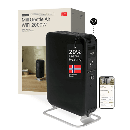 Mill OIL2000WIFI3 oil filled radiator, 2000 W