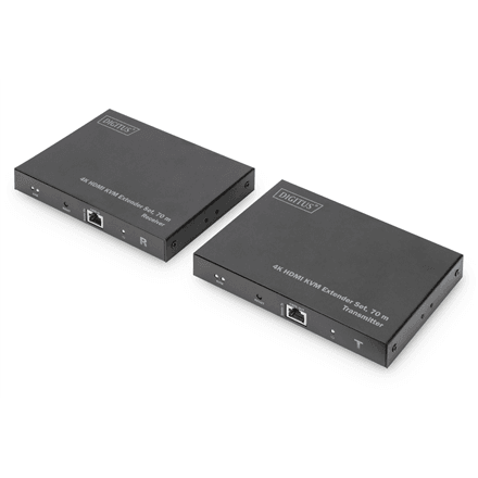 KVM-удлинитель HDMI Digitus 4K, 70 м, DS-55513