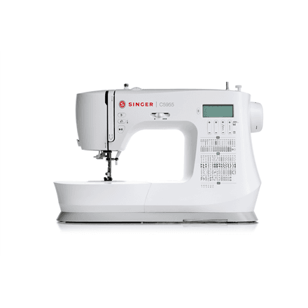 Arvutiga õmblusmasin Singer C5955, 417 pistet, valge