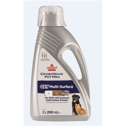 Puhastusvahend Bissell CrossWave Pet Pro Oxy eri pindadele, 2 l