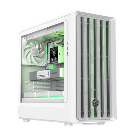 Gamemax Claw 460 ATX PC case, white