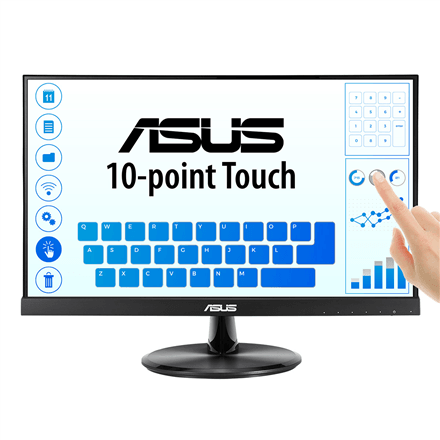 Asus | VT229H | 21.5 " | IPS | 16:9 | 60 Hz | 5 ms | 1920 x 1080 pixels | 250 cd/m² | HDMI ports quantity 1
