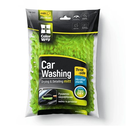 Autopesukinnas ColorWay CW-2417, mikrofiiber, kahepoolne
