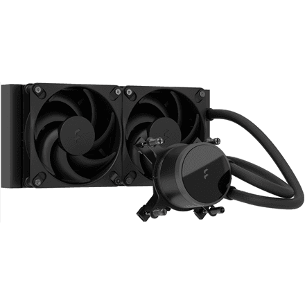 Жидкостное охлаждение Fractal Design Radius 240, Intel и AMD