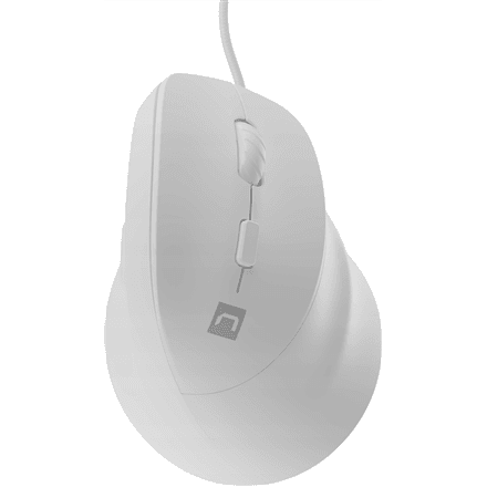 Genesis Natec Crake 2 Pro valge juhtmega hiir
