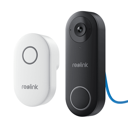 Reolink D340P 2K+ PoE videouksekell koos uksekellaga
