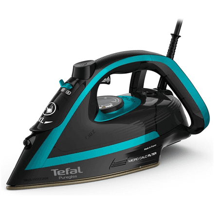 TEFAL FV8066E0 Steam Iron 3000 W, 270 ml Tank, Black/Blue