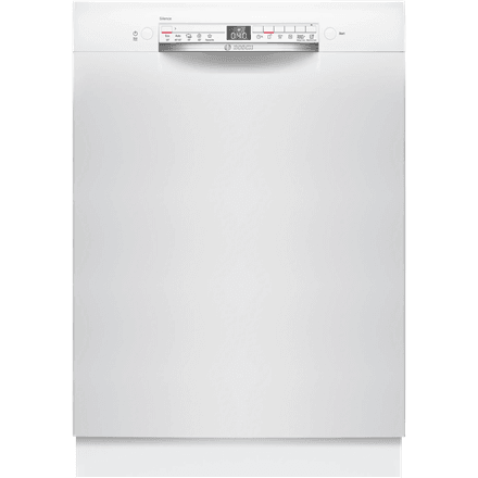 Bosch Dishwasher | SMU2HTW08E | Built-in | Width 60 cm | Number of place settings 13 | Number of programs 5 | Energy efficiency class C | Display | AquaStop function | White