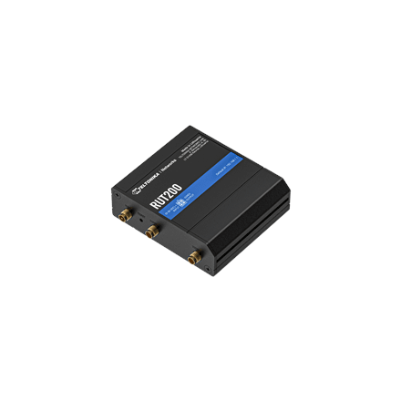 Teltonika | LTE Cat 4 Router | RUT200 | 802.11n | 10/100 Mbit/s | Ethernet LAN (RJ-45) ports 2 | Mesh Support No | MU-MiMO No | No mobile broadband