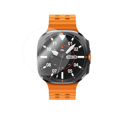 Fixed | Protective Tempered Glass for smartwatch Samsung Galaxy Watch Ultra, 2pcs | Clear
